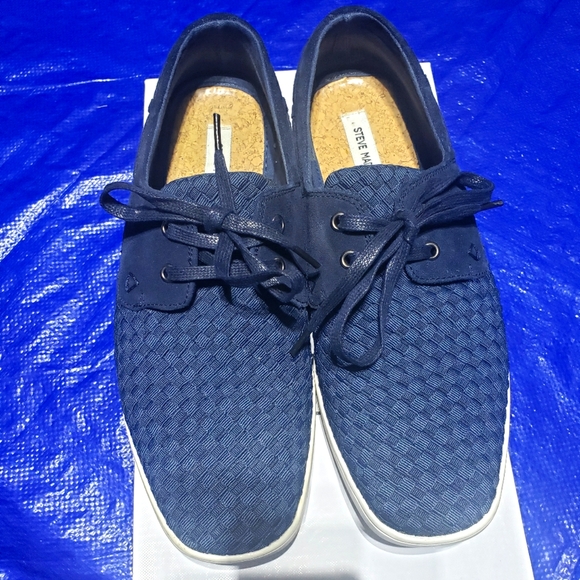 Steve Madden Farver Blu Fabric - Picture 1 of 5